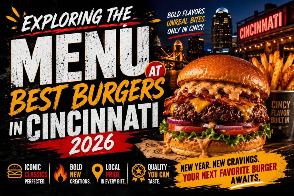 Exploring the Menu at Best Burgers in Cincinnati 2026